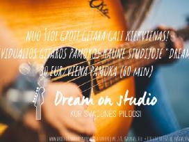 Individualios gitaros pamokos