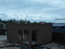 Karkasinė pirtis 4,5x7m