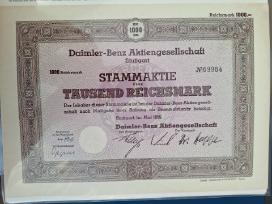 Vokietija 1941 m. Daimler-benz akcija