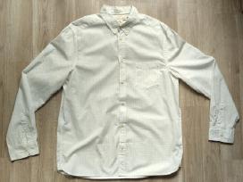 H&m Logg balti marškiniai su juodais taškeliais L