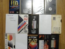 Vhs grotuvo (videomagnetofono ) videokasetės