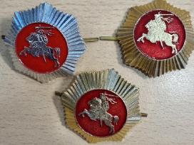 Policijos kokardos ir apykaklės ženklas(petlica)