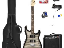 Max Gigkit Quilted Style elektrinės gitaros rinkin