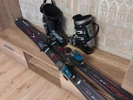 Kalnų slidės 155 ir 170 cm