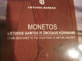 2 Lt monetos gamtos ir žmogaus kūriniams Unc