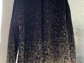 Benetton juodas su auksu kardiganas, mohera S-XL