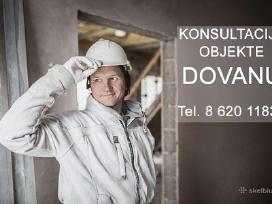 Tinkavimas. Apdailos darbai. Tinkuotojai