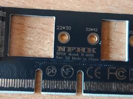 Adapteriai iš m.2 Nvme i Pcie