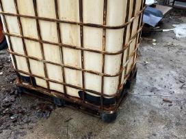 1000 litru plastikine kubine ibc talpa