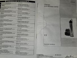 Italų gamybos giluminis panardinama siurblys Svm90