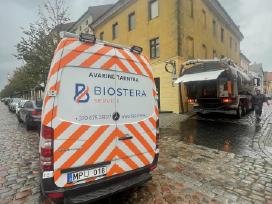 Kanalizacijos atkimšimas vamzdynų valymas plovimas