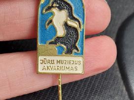 Jūrų muziejus akvariumas ženkliukas