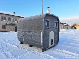 Mobili kvadratinė pirtelė 2,4mx3m Lauko pirtys