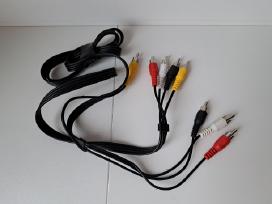 Audio laidas, kabelis, jungtis.