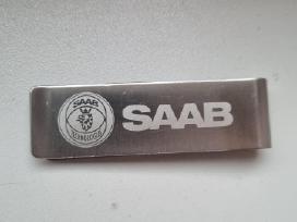 Saab banknotų klipsas