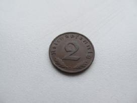 2 reichspfennig , Vokietija ,1937 D