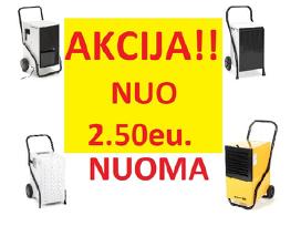 Pigi Drėgmės surinkėjų nuoma/ Šildytuvų nuoma