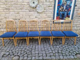Vintažinės mid century "Casala" bukmedžio kėdės