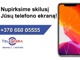 Superkame ekranus skilusiais stiklais!