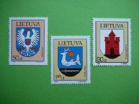 Lietuva 1996 Miestu herbai svarus lit621s