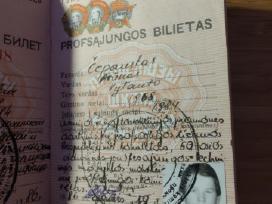 Profsąjungos bilietas 1984