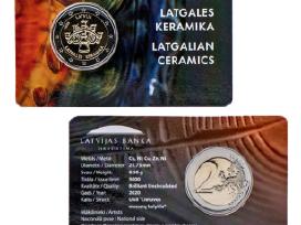 Proginės 2 eurų monetos Bu Proof kortelėse