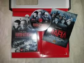 Naujas kolekcinis rinkinys dvd ir knyga Godfathers