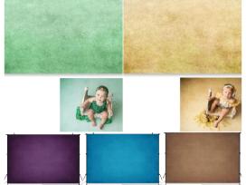 Fotofonai įvairių spalvų 2.20m/1.50m