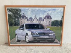 Įrėminta Mercedes dėlionė (puzlė) 74x54