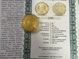Paauksuotas medalis Lietuvos didysis kunigaikstis