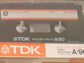 Kasetės Tdk A90 3vnt.