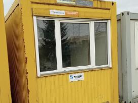 Parduodami statybiniai vagonėliai