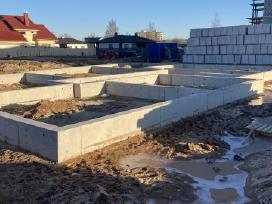 Pamatų Įrengimas, Trinkelės, Betonavimo Darbai