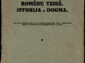 1339. Romėnų Teisė. Istorija Ir Dogma