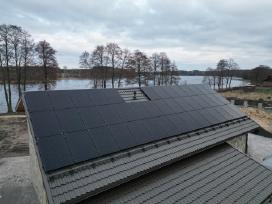 Saulės elektrinių montavimas, įranga bei servisas