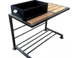 Klasikinis grilis su stalu 120x60x85