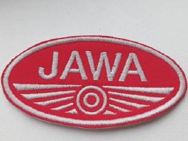 Jawa logo emblema 5x10cm antsiuvas