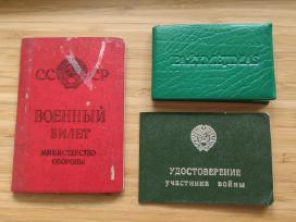 Antrojo pasaulinio karo veterano lotas 1939-1945
