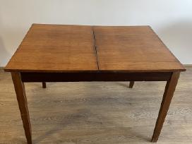 Mid century stalas 80x110 cm, išsiskleidžiantis
