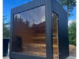 Karkasinė premium pirtis 2.3x2.3m