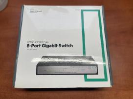 Naujas 8 port Gigabit switchas