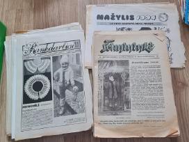Šeimininkė, Rankdarbiai seni laikraščiai