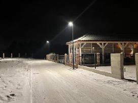 Apšvietimas,kiemu gatviu,stulpai šviestuvai