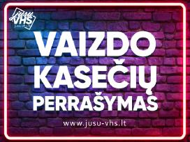 Profesionalus vaizdo kasečių perrašymas - Tik 4eur