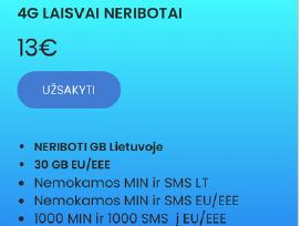 5G pigiausi planai. Bitės planai nuo 8€/mėn