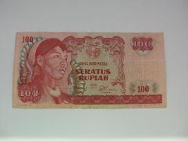 100 rupiju , Indonezija , 1968
