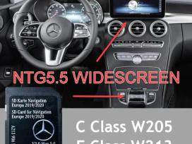 Navigacijos žemėlapių atnaujinimas. Mercedes Benz