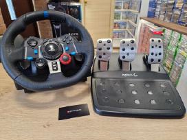 Logitech G29 žaidimų vairas su garantija