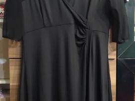 Juoda tamprios medžiagos suknelė 2xl dydis