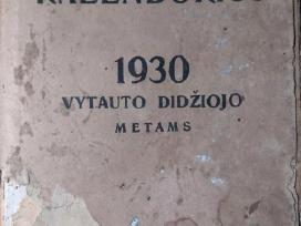 Kario kalendorius 1930 Vytauto Dydžiojo metams